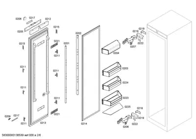 Mounting & Fixing, Door & Housing (0201-0225)