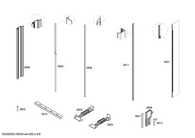 Mounting & Fixing, Hinges (0601-0612)