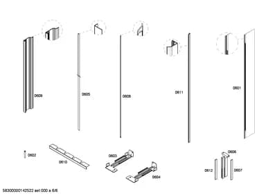 Mounting & Fixing, Hinges (0601-0612)