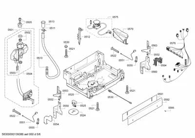 Door & Housing, Hinges (0501-8105)