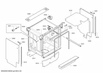 Door & Housing, Mounting & Fixing (0302-8301)