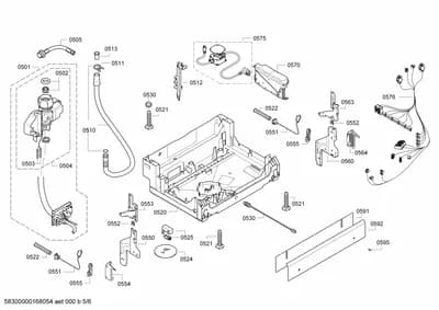 Door & Housing, Hinges (0501-8301)