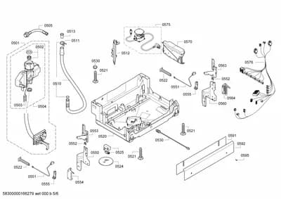 Door & Housing, Hinges (0501-8302)