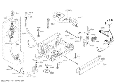 Door & Housing, Hinges (0501-8101)