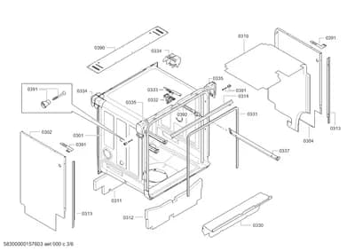 Door & Housing, Mounting & Fixing (0302-8105)