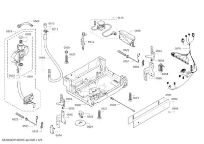 Door & Housing, Hinges (0501-8301)