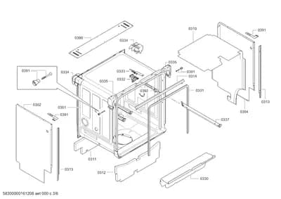Door & Housing, Mounting & Fixing (0302-8301)
