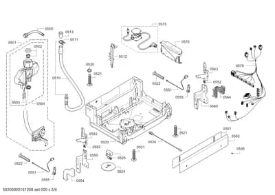 Door & Housing, Hinges (0501-8301)