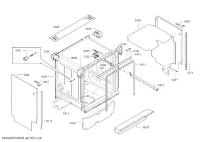 Door & Housing, Mounting & Fixing (0302-8301)