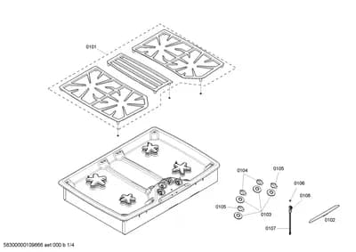 shelves trays, Handles & Knobs (0101-0156)