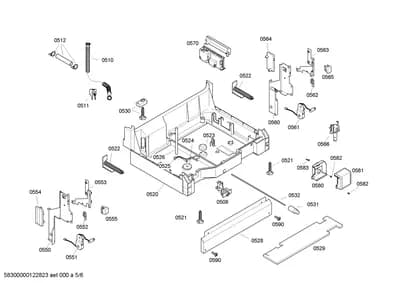 Door & Housing, Screws (0508-8350)