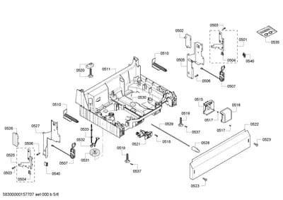 Screws, Door & Housing (0501-0540)