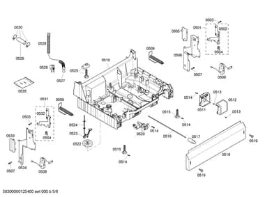 Screws, Door & Housing (0501-0535)