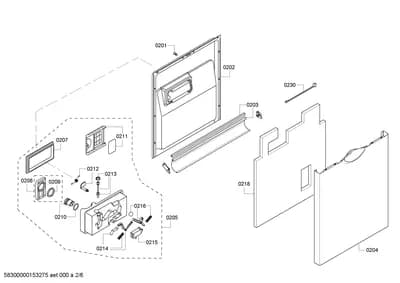 Seals & Gaskets, Door & Housing (0201-0230)