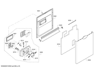 Seals & Gaskets, Door & Housing (0201-0230)