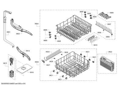 Baskets & Wheels, Flaps & Holders (0601-0627)