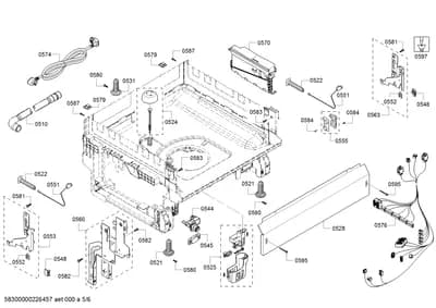 Screws, Door & Housing (0510-8110)