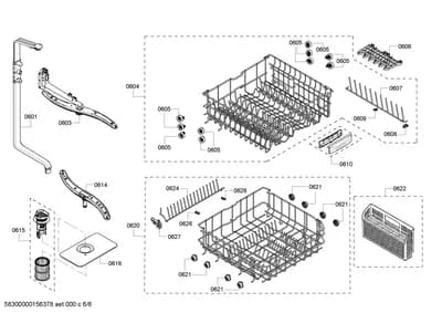 Baskets & Wheels, Flaps & Holders (0601-0627)