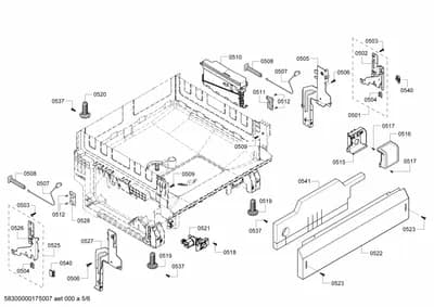 Screws, Door & Housing (0501-0541)