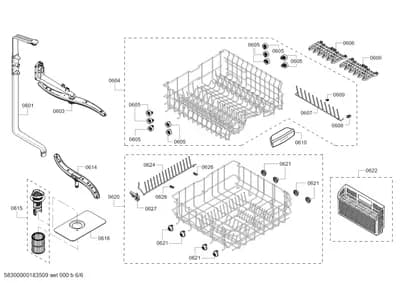 Baskets & Wheels, Flaps & Holders (0601-0627)