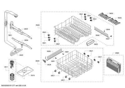 Baskets & Wheels, Flaps & Holders (0601-8310)
