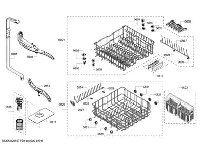 Baskets & Wheels, Flaps & Holders (0601-0627)