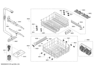 Baskets & Wheels, Flaps & Holders (0601-8310)