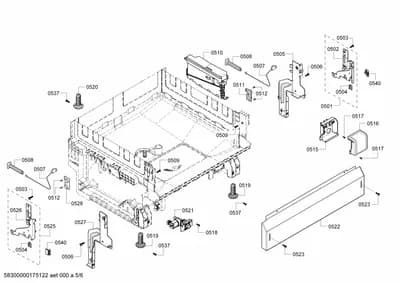 Screws, Door & Housing (0501-0540)