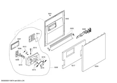 Seals & Gaskets, Door & Housing (0201-8101)