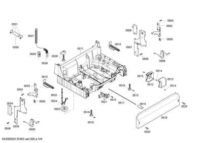 Screws, Door & Housing (0502-8101)