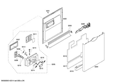Seals & Gaskets, Door & Housing (0201-8101)