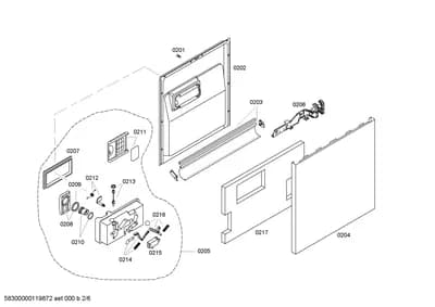 Seals & Gaskets, Door & Housing (0201-8101)