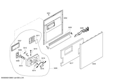 Seals & Gaskets, Door & Housing (0201-0217)
