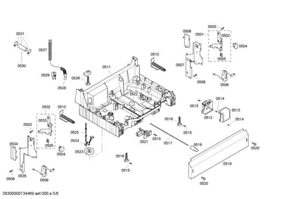 Screws, Door & Housing (0501-0536)