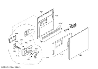 Seals & Gaskets, Door & Housing (0201-8101)