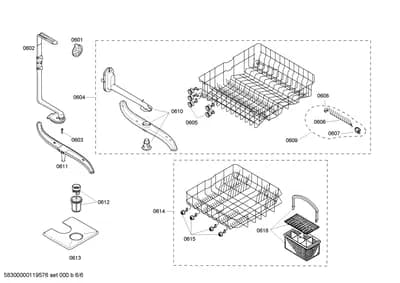 Baskets & Wheels, Flaps & Holders (0601-8101)