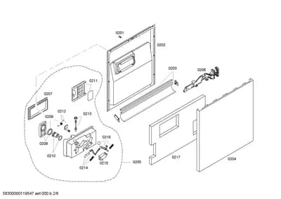 Seals & Gaskets, Door & Housing (0201-8101)