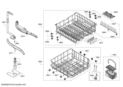 Baskets & Wheels, Flaps & Holders (0601-0628)
