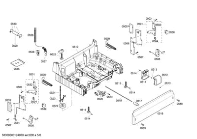 Screws, Door & Housing (0501-0536)