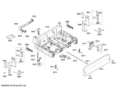 Screws, Door & Housing (0501-0545)