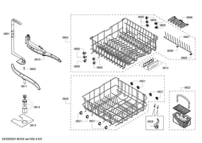 Baskets & Wheels, Flaps & Holders (0601-0628)