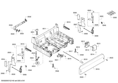 Screws, Door & Housing (0502-0548)