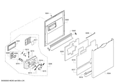Seals & Gaskets, Door & Housing (0201-0230)