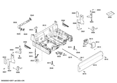 Screws, Door & Housing (0502-0548)