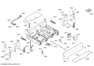 Screws, Door & Housing (0502-0548)
