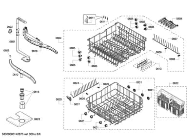 Baskets & Wheels, Flaps & Holders (0601-0627)