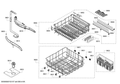 Baskets & Wheels, Flaps & Holders (0601-0653)