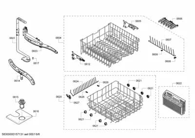 Baskets & Wheels, Flaps & Holders (0601-0627)