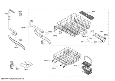 Baskets & Wheels, Flaps & Holders (0601-8101)