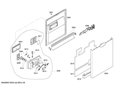 Seals & Gaskets, doors & housing (0201-8102)